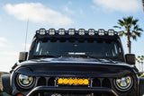 Jeep JK XL Linkable Roof Mount Light Kit - Jeep 2007-18 Wrangler JK XL Sport Linkable 447099