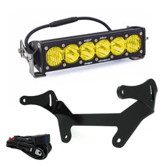 Can-Am OnX6+ LED 10 Inch Shock Mount Light Bar Kit - Can-Am 2017-24 Maverick X3 Baja Amber 447120