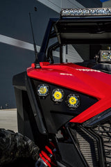 Polaris S1 Triple LED Headlight Kit - Polaris 2020-2026 RZR Pro XP; 2022-2024 RZR Pro R/Turbo R 447156