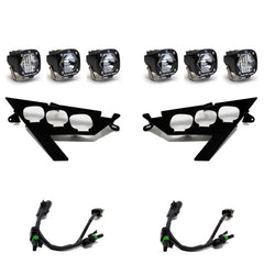 Polaris S1 Triple LED Headlight Kit - Polaris 2020-2026 RZR Pro XP; 2022-2024 RZR Pro R/Turbo R 447156