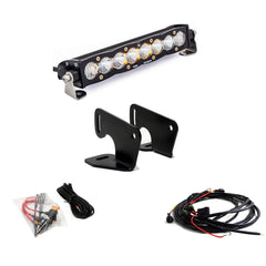 Polaris S8 10 Inch Hood Mount Light Bar Kit - Polaris 2020-2026 RZR Pro XP; 2024 RZR Turbo R 447166