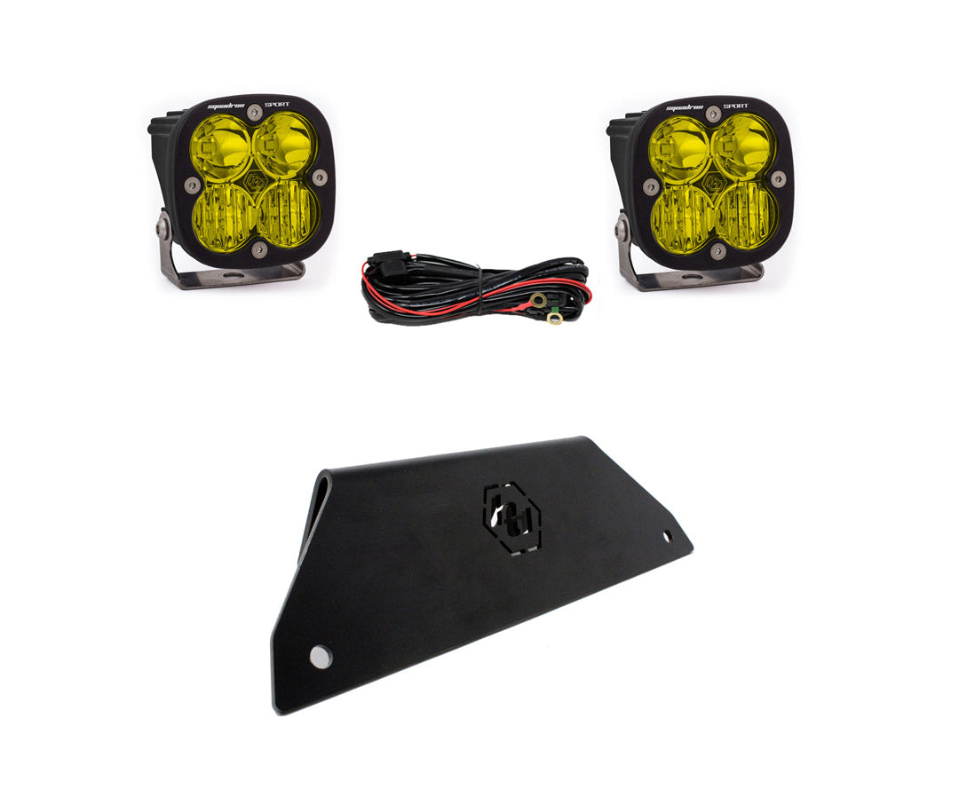 Polaris Squadron Sport Bumper Lower Mount Light Kit - Polaris 2020-2026 RZR Pro XP Baja Amber 447170