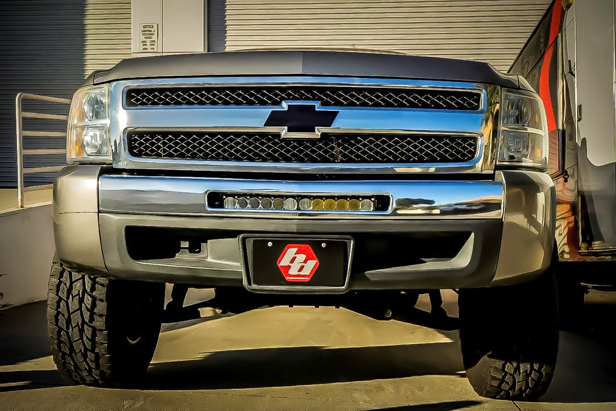 Chevy/GMC OnX6+ 20 Inch Bumper Light Bar Kit - Chevy/GMC 2007-13 Silverado/Sierra 1500/2500HD/3500HD {'07 New Body Style} 447514