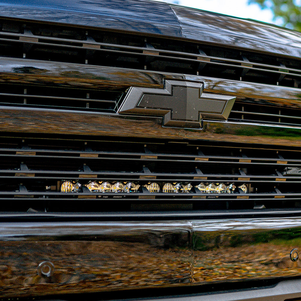 Chevy S8 20 Inch Grille Light Bar Kit - Chevy 2019-21 Silverado 1500; NOTE: Exc. LTZ Models 447519