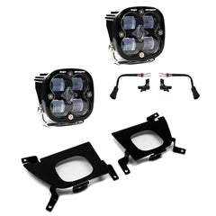 Chevy Squadron SAE Fog Pocket Light Kit - Chevy 2019-22 Silverado 1500 / 2020-22 2500HD/3500HD Clear 447528