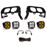 Squadron Sport/SAE Dual Fog Pocket Light Kit - 2014-15 Chevrolet Silverado 1500 Baja Amber 447531