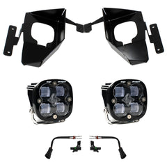 Chevy Squadron SAE Fog Pocket Light Kit - Chevy 2016-18 Silverado 1500 Clear 447534