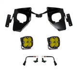Chevy Squadron Sport Fog Pocket Light Kit - Chevy 2016-18 Silverado 1500 Baja Amber 447537