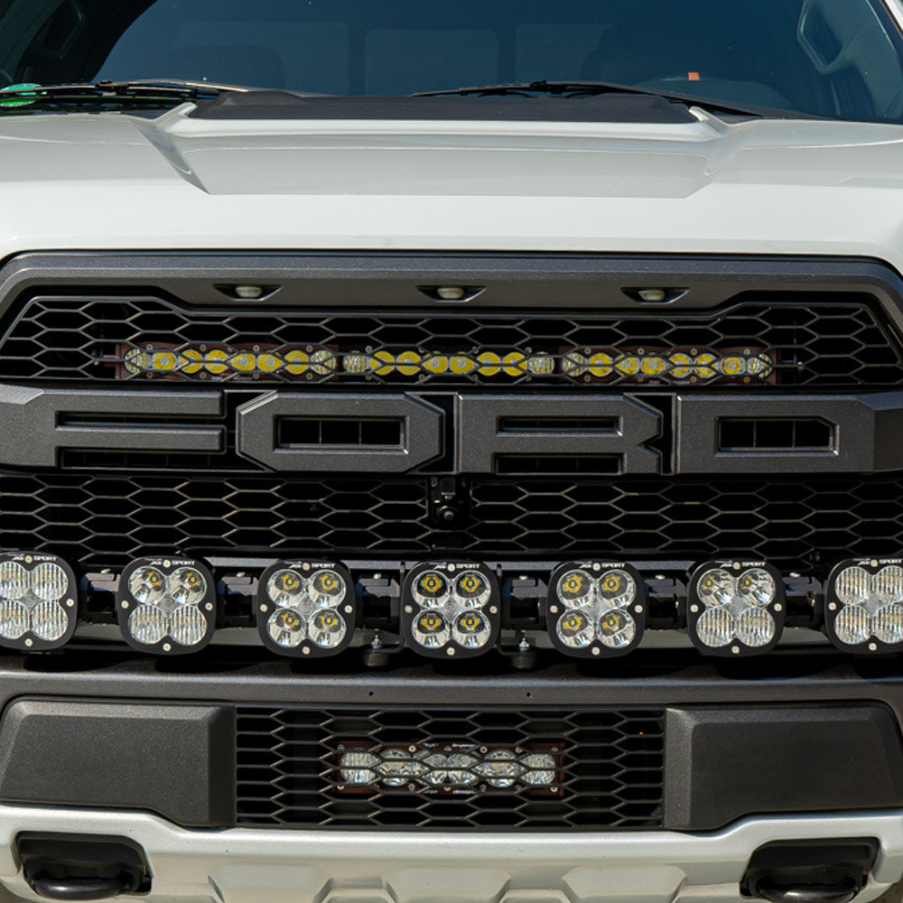 Ford S8 30 Inch Grille Upper Light Bar Kit - Ford 2017-20 F-150; NOTE: Raptor 447561