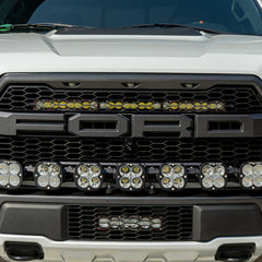 Ford S8 30 Inch Grille Upper Light Bar Kit - Ford 2017-20 F-150; NOTE: Raptor 447561