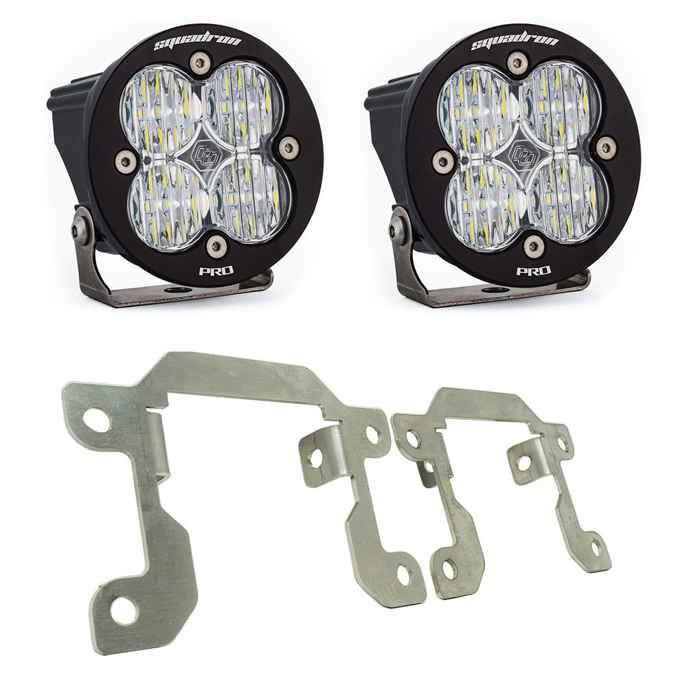 Ford Squadron Pro Fog Pocket Light Kit - Ford 2019-2023 Ranger; 2021-2025 Bronco NOTE: w/ OE Plastic Bumper 447608