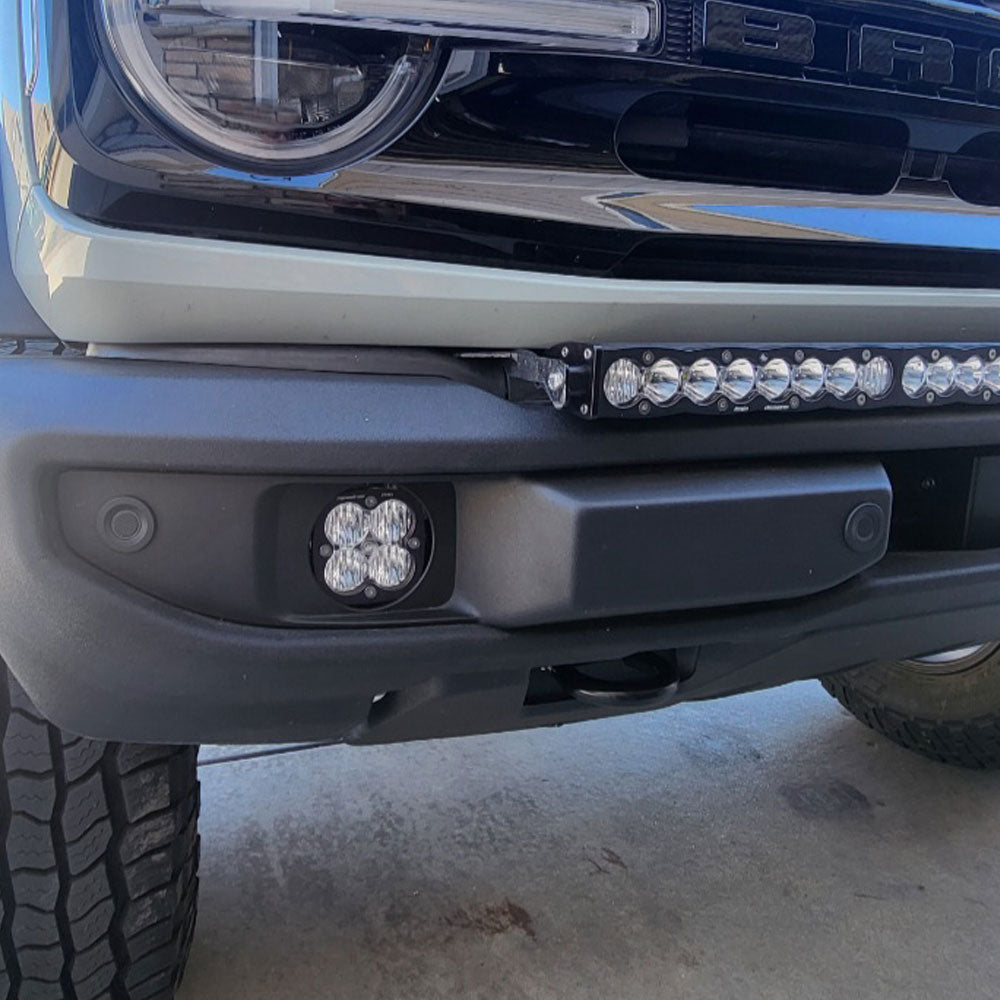 Ford Squadron Pro Fog Pocket Light Kit - Ford 2019-2023 Ranger; 2021-2025 Bronco NOTE: w/ OE Plastic Bumper 447608