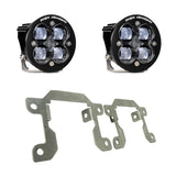 Ford Squadron SAE Fog Pocket Light Kit - Ford 2019-2023 Ranger; 2021-2025 Bronco NOTE: w/ OE Plastic Bumper Clear 447616