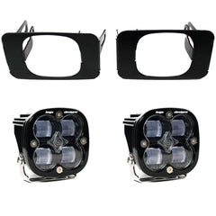 Ford Squadron SAE Fog Pocket Light Kit - Ford 2015-20 F-150; 2017-22 F-250/350 Super Duty Clear 447618