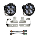 Jeep JL/JT Squadron-R SAE Fog Pocket Light Kit - Jeep 2020-2026 Gladiator; 2018-2026 Wrangler JL; NOTE: w/ OE Sport Bumper Clear 447622