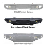 Jeep JL/JT Squadron-R SAE Fog Pocket Light Kit - Jeep 2020-2026 Gladiator; 2018-2026 Wrangler JL; NOTE: w/ OE Sport Bumper Clear 447622