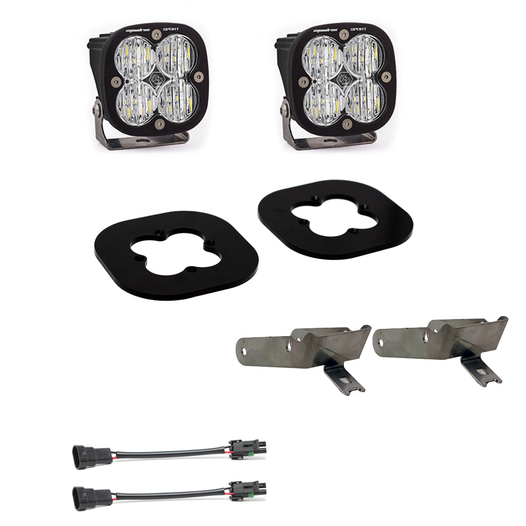 Ford Squadron Sport Fog Pocket Light Kit - Ford 2011-16 F-250/350 Super Duty 447630