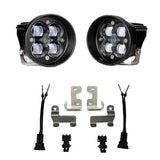 Toyota Squadron-R SAE Fog Pocket Light Kit - Toyota 2010-24 4Runner; 2012-23 Tacoma; 2014-21 Tundra Clear 447641