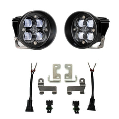 Toyota Squadron-R SAE Fog Pocket Light Kit - Toyota 2010-24 4Runner; 2012-23 Tacoma; 2014-21 Tundra Clear 447641