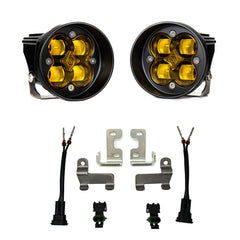 Toyota Squadron-R SAE Fog Pocket Light Kit - Toyota 2010-24 4Runner; 2012-23 Tacoma; 2014-21 Tundra Baja Amber 447642