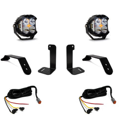 Jeep JL/JT LP4 Pro Bumper Light Kit - Jeep 2020-2026 Gladiator; 2018-2026 Wrangler JL; NOTE: w/ OE Plastic Bumper Upfitter 447658UP