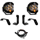 Jeep JL/JT LP6 Pro Bumper Light Kit - Jeep 2020-2026 Gladiator; 2018-2026 Wrangler JL; NOTE: w/ OE Plastic Bumper Toggle 447659