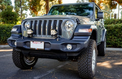 Jeep JL/JT LP6 Pro Bumper Light Kit - Jeep 2020-2026 Gladiator; 2018-2026 Wrangler JL; NOTE: w/ OE Plastic Bumper Upfitter 447659UP