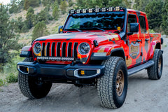Jeep JL/JT 8XL Linkable Roof Mount Light Kit - Jeep 2020-2026 Gladiator; 2018-2026 Wrangler JL; Exc. Rubicon 392, Mojave, 4xE XL Sport Linkable Upfitter 447664UP