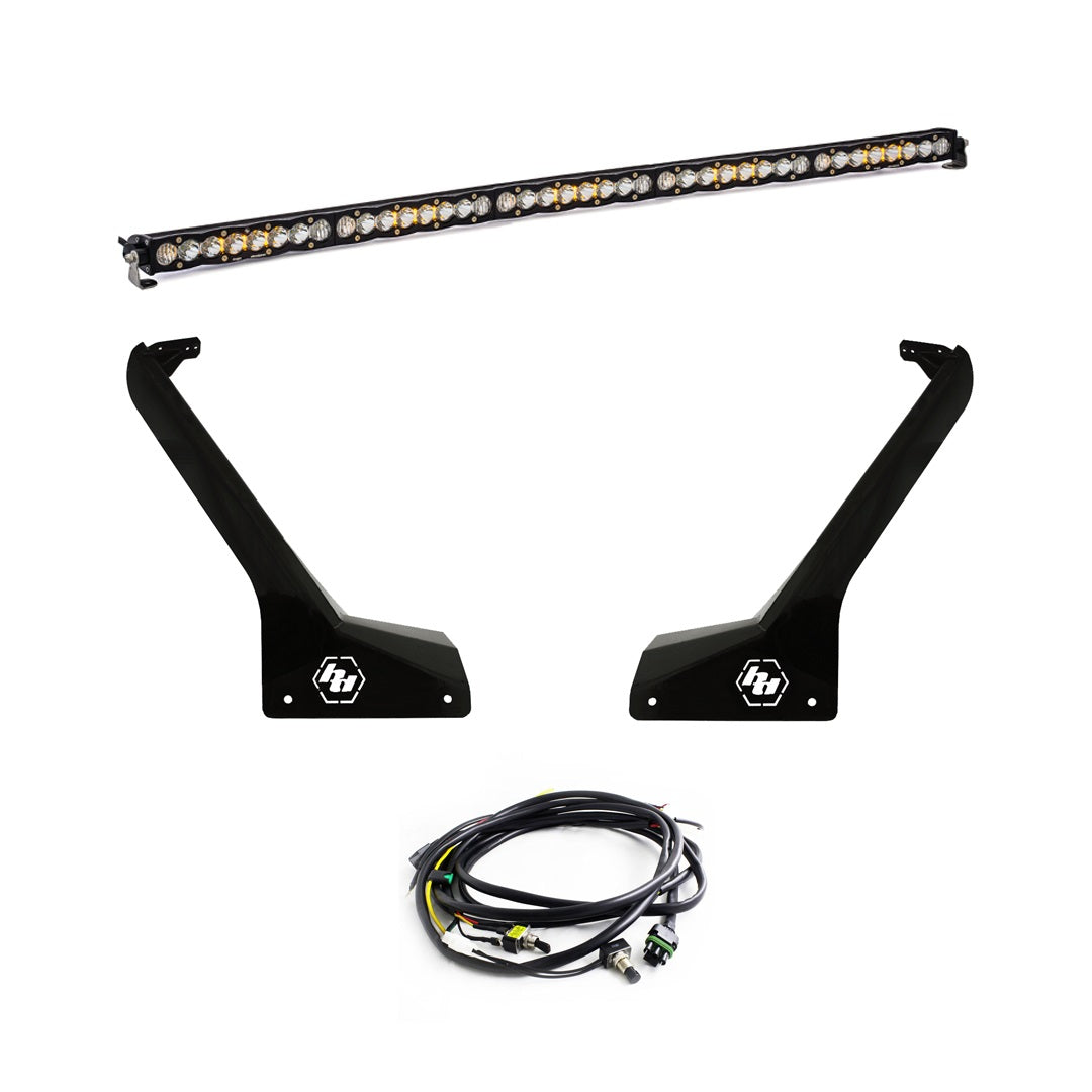 Jeep JL/JT S8 50 Inch Roof Mount Light Kit - Jeep 2020-2026 Gladiator; 2018-2026 Wrangler JL; Exc. Rubicon 392 Toggle 447665