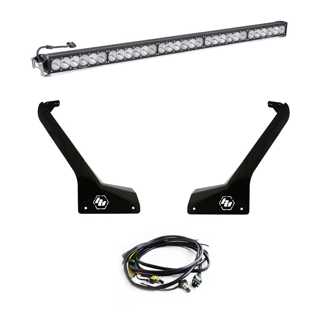Jeep JL/JT OnX6+ 50 Inch Roof Mount Light Kit - Jeep 2020-2026 Gladiator; 2018-2026 Wrangler JL; Exc. Rubicon 392 Toggle 447666