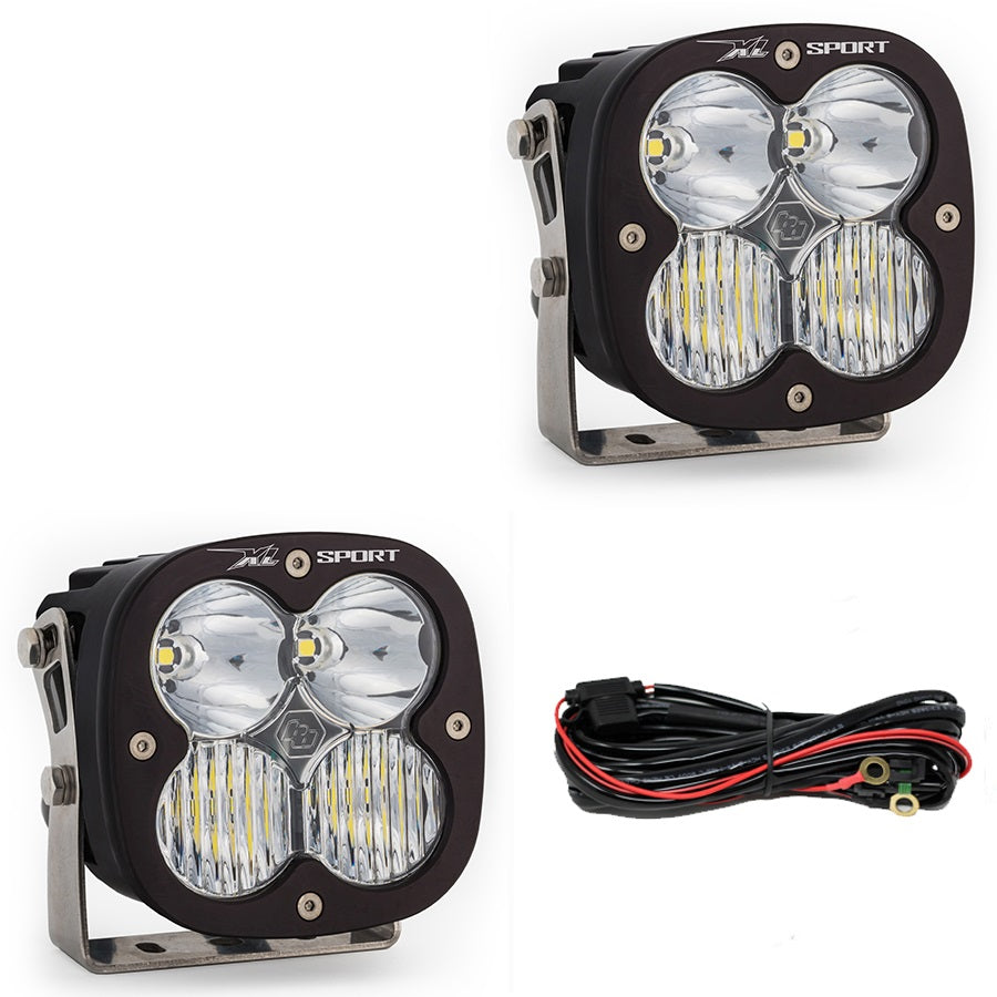 Jeep JL/JT XL Sport Bumper Light Kit - Jeep 2020-2026 Gladiator; 2018-2026 Wrangler JL; NOTE: w/ OE Steel Bumper Toggle 447667