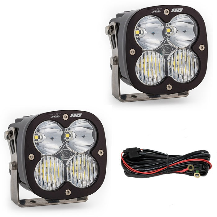 Jeep JL/JT XL80 Bumper Light Kit - Jeep 2020-2026 Gladiator; 2018-2026 Wrangler JL; NOTE: w/ OE Steel Bumper Toggle 447669
