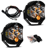 Jeep JL/JT LP6 Pro Bumper Light Kit - Jeep 2020-2026 Gladiator; 2018-2026 Wrangler JL; NOTE: w/ OE Steel Bumper Toggle 447671