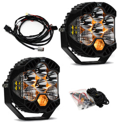 Jeep JL/JT LP6 Pro Bumper Light Kit - Jeep 2020-2026 Gladiator; 2018-2026 Wrangler JL; NOTE: w/ OE Steel Bumper Toggle 447671