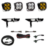 Ford Squadron SAE/Sport Fog Pocket Light Kit - Ford 2021-23 F-150; NOTE: w/o Daytime Running Lights (DRL) Baja Amber Toggle 447698