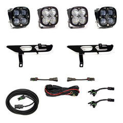 Ford Squadron SAE/Pro Fog Pocket Light Kit - Ford 2021-23 F-150; NOTE: w/o Daytime Running Lights (DRL) Clear Toggle 447699