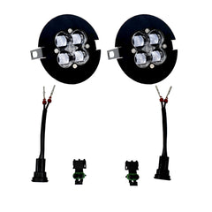 Ford/Toyota Squadron SAE Fog Pocket Light Kit - Ford 2006-14 F-150; Toyota 2005-11 Tacoma; 2007-13 Tundra Clear 447702