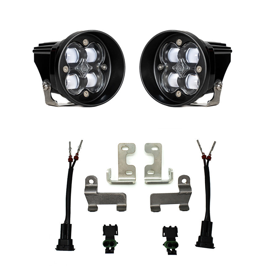 Toyota Squadron-R SAE Fog Pocket Light Kit - Toyota 2016-21 RAV4; 2014-19 Highlander Clear 447703