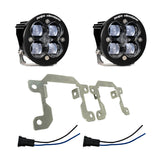 Ford/Subaru Squadron-R SAE Fog Pocket Light Kit - Ford 2014-17 Fiesta ST; 2013-14 Focus ST; 2013-16 Fusion; 2015-17 Mustang; 2015-16 Transit; 2013-16 BRZ/Impreza; 2013-19 Crosstrek; 2014-18 Forrester, 2010-12 Legacy/Outback; 2015-19 WRX/STI Clear 447724