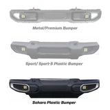 Jeep JL/JT Squadron-R SAE Fog Pocket Light Kit - Jeep 2020-2026 Gladiator; 2018-2026 Wrangler JL; NOTE: w/ OE Sahara Bumper Baja Amber 447735