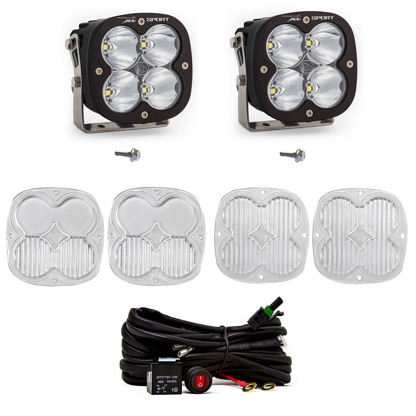 Ford XL Sport A-Pillar Light Kit - Ford 2021-2026 Bronco; 2022-2026 Bronco Raptor Toggle 447753