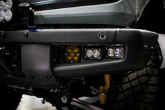 Ford Squadron SAE/Dual S2 Sport Steel Bumper Fog Pocket Light Kit - Ford 2021-2026 Bronco; 2022-2026 Bronco Raptor; NOTE: w/ OE Steel Bumper Clear Toggle 447761