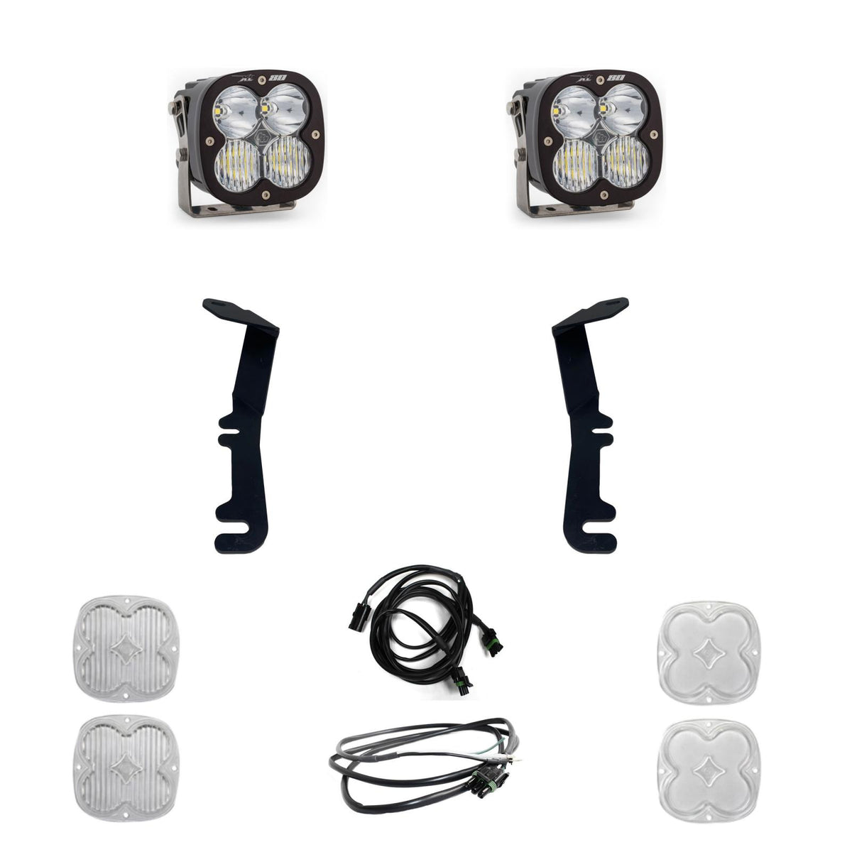 RAM XL80 A-Pillar Light Kit - RAM 2019-24 1500 Rebel; 2021-24 1500 TRX 447772