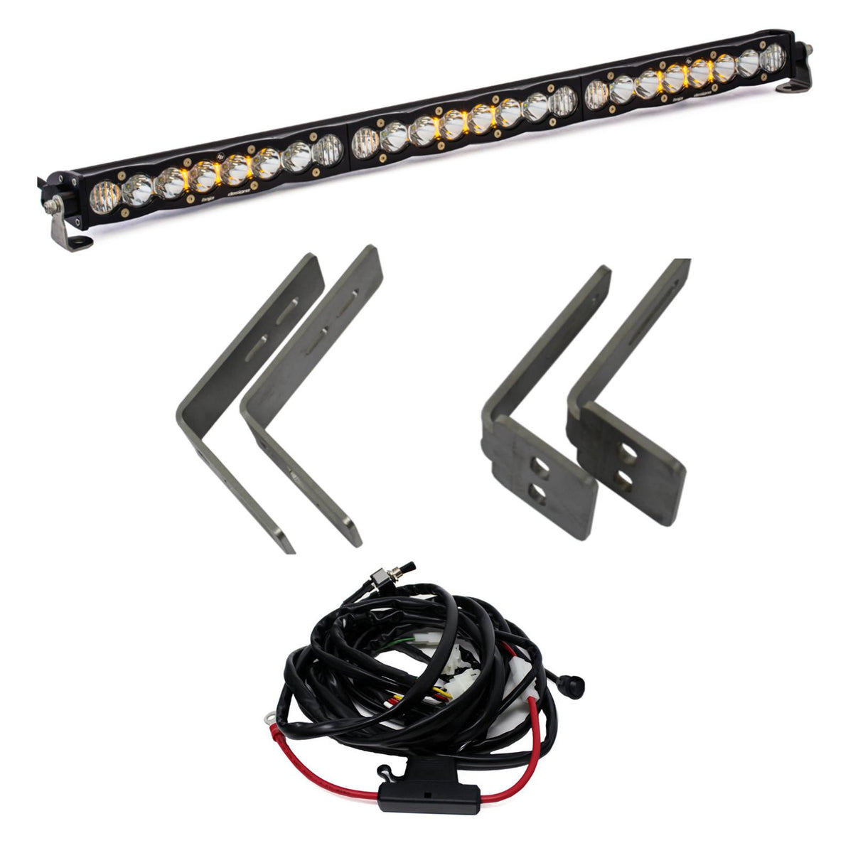 Ford S8 30 Inch Grille Upper Mount Kit - Ford 2011-16 F-250/350 Super Duty 447792