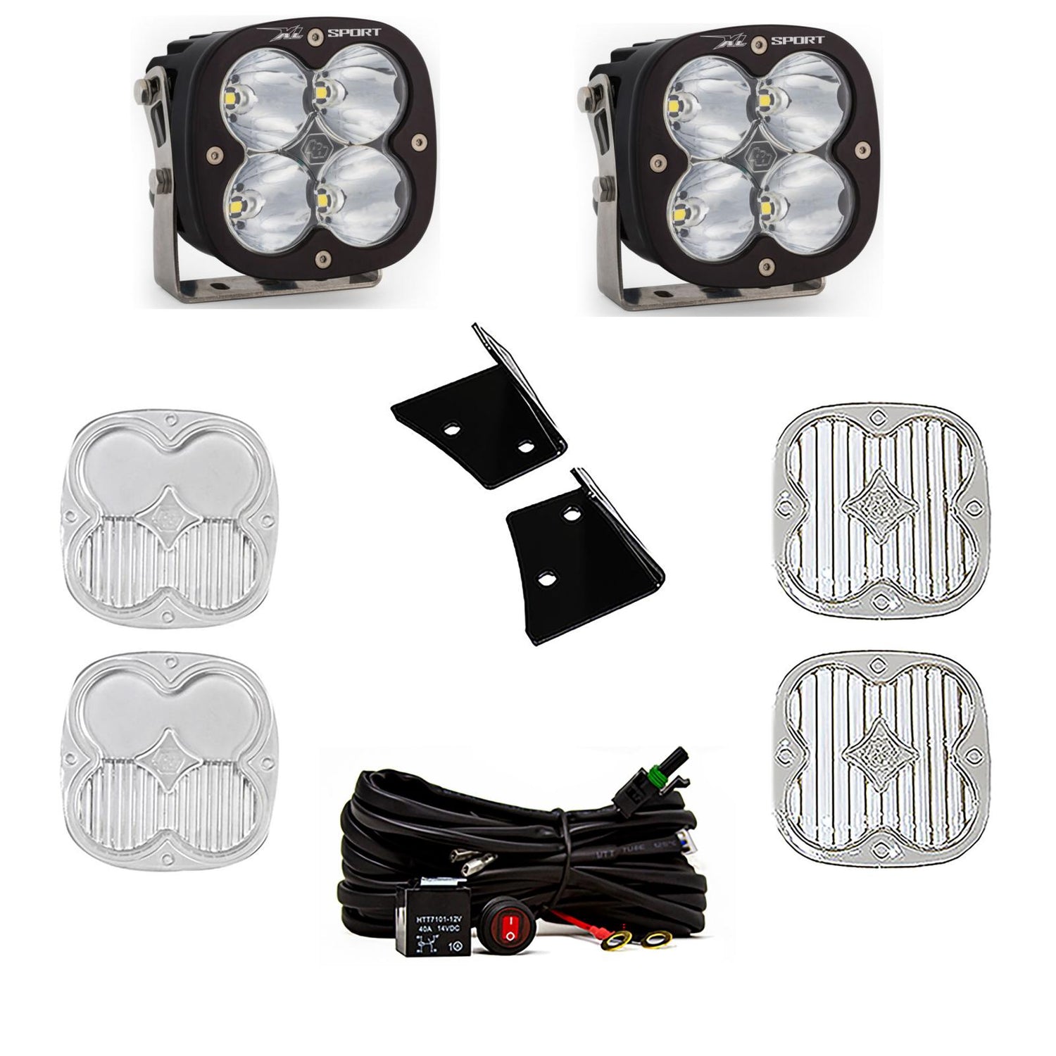 Jeep JK XL Sport A-Pillar Light Kit - Jeep 2007-18 Wrangler JK 447798