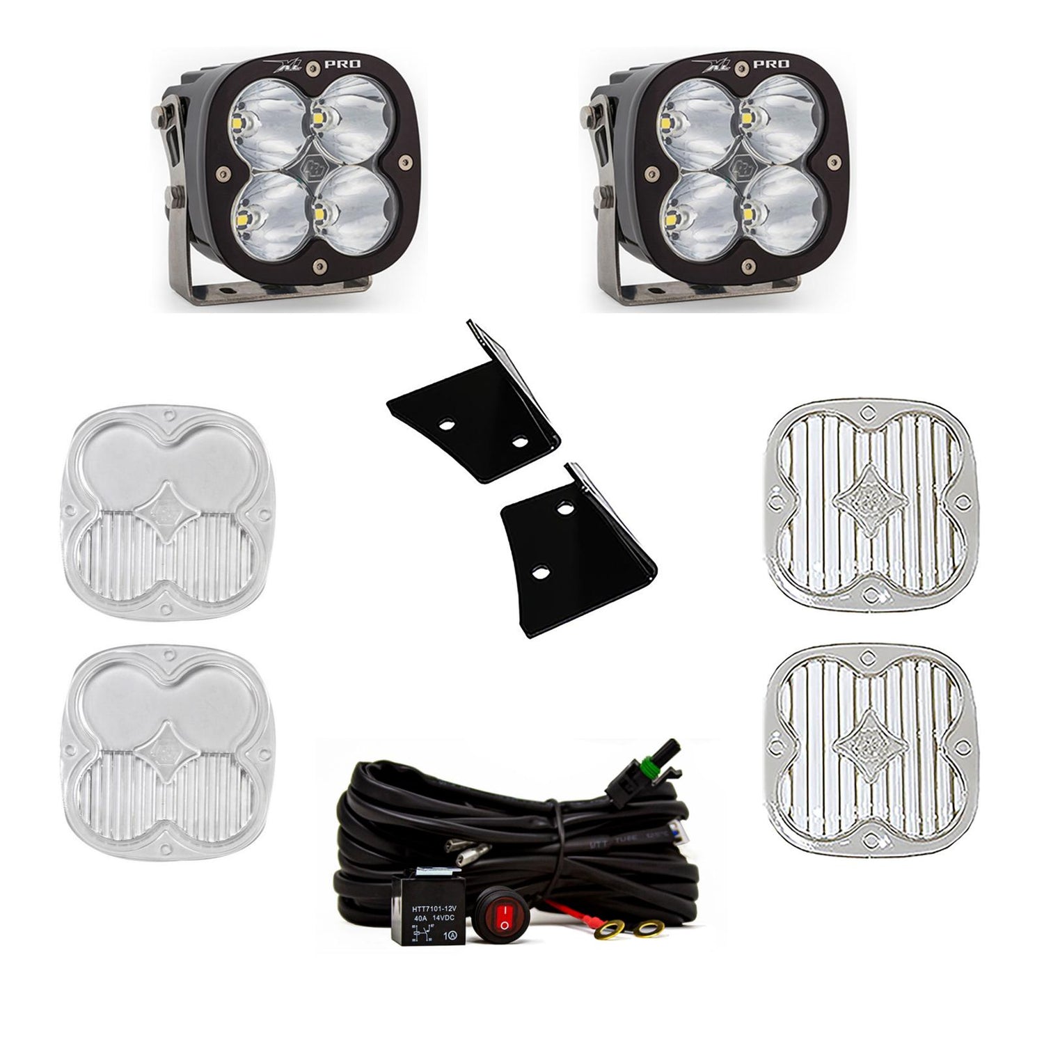 Jeep JK XL Pro A-Pillar Light Kit - Jeep 2007-18 Wrangler JK 447799