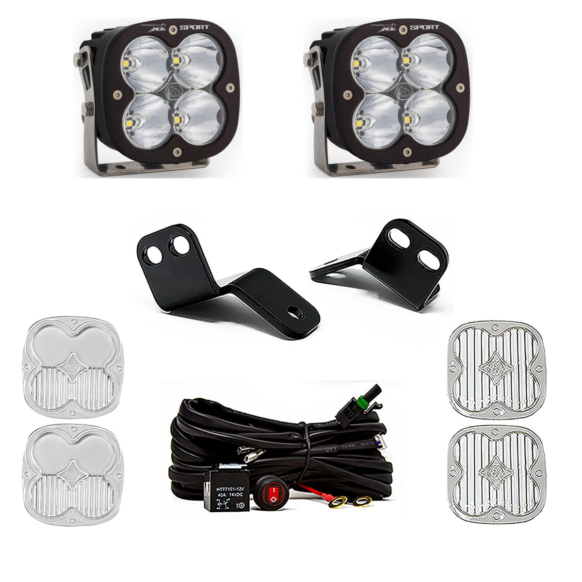 Polaris XL Sport A-Pillar Light Kit - Polaris 2014-22 RZR XP 1000; XP Turbo; Turbo S 447822