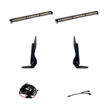 GMC S8 Dual 30 Inch Grille Light Bar Kit - GMC 2020-23 Sierra 2500HD/3500HD; NOTE: Exc. AT4 447854