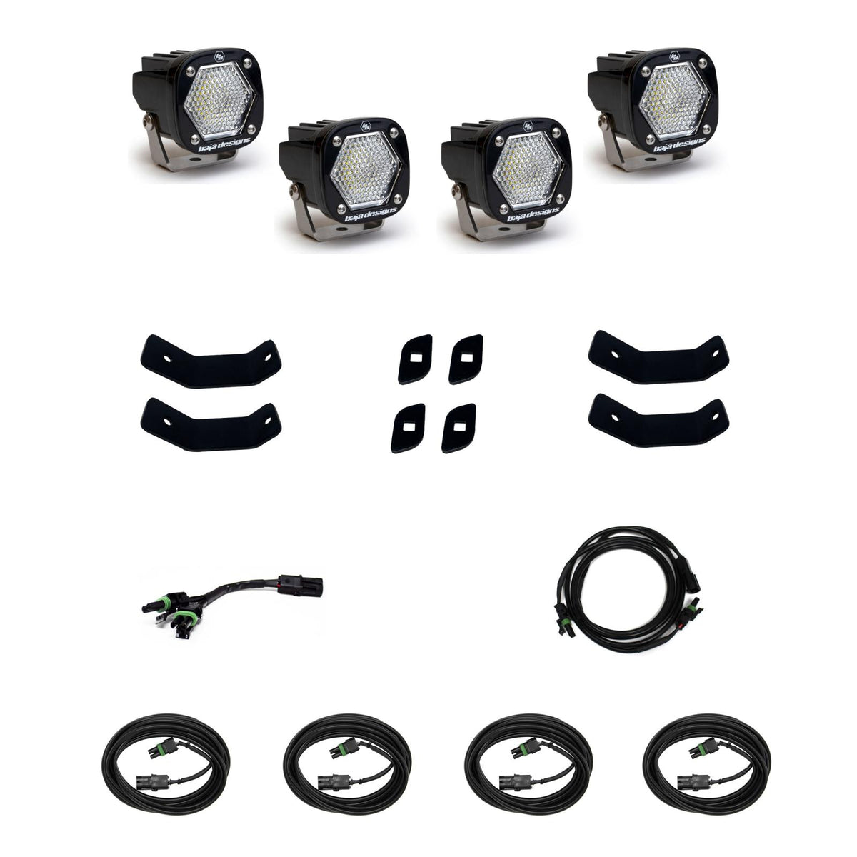 Mercedes S1 Roof Rack Rail Kit - Mercedes-Benz 2019-2026 Sprinter 1500/2500/3500 447862