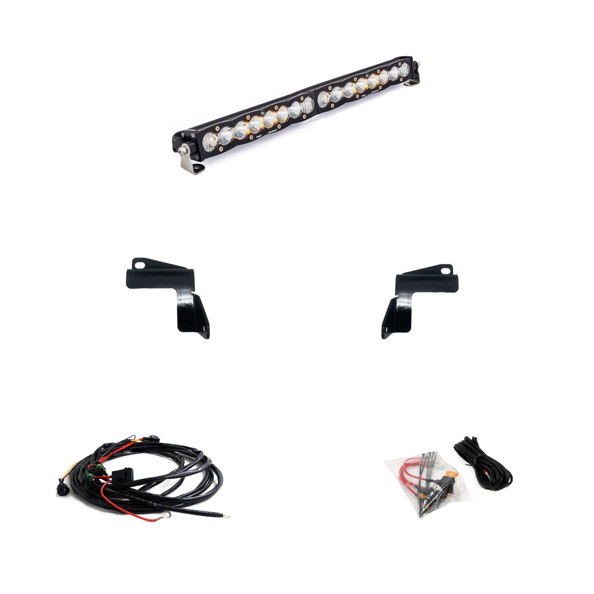 GMC S8 20 Inch Bumper Light Bar Kit - GMC 2020-23 Sierra 2500HD/3500HD 447872
